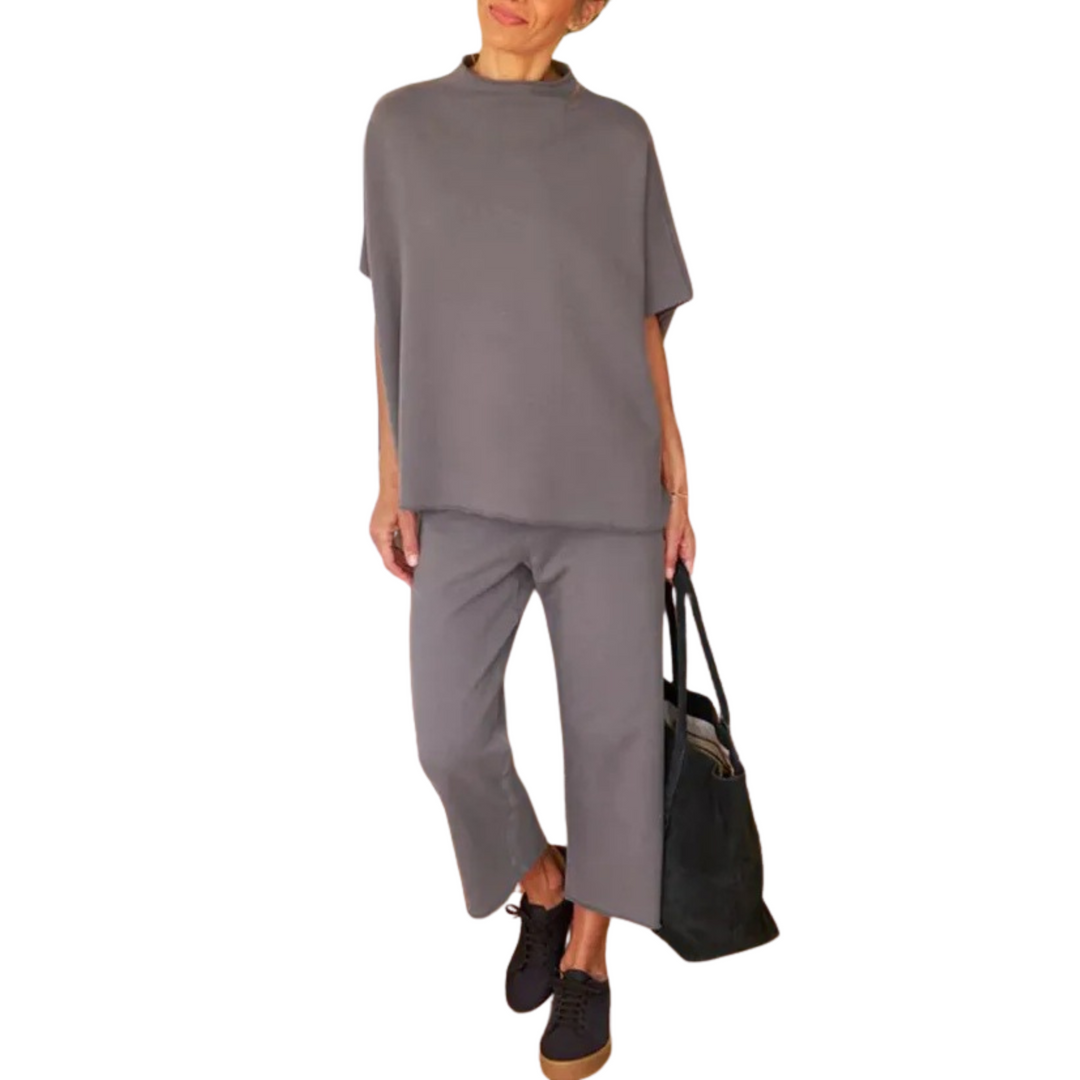 Aella™ - Entspanntes Batwing-Ärmel Komfortset