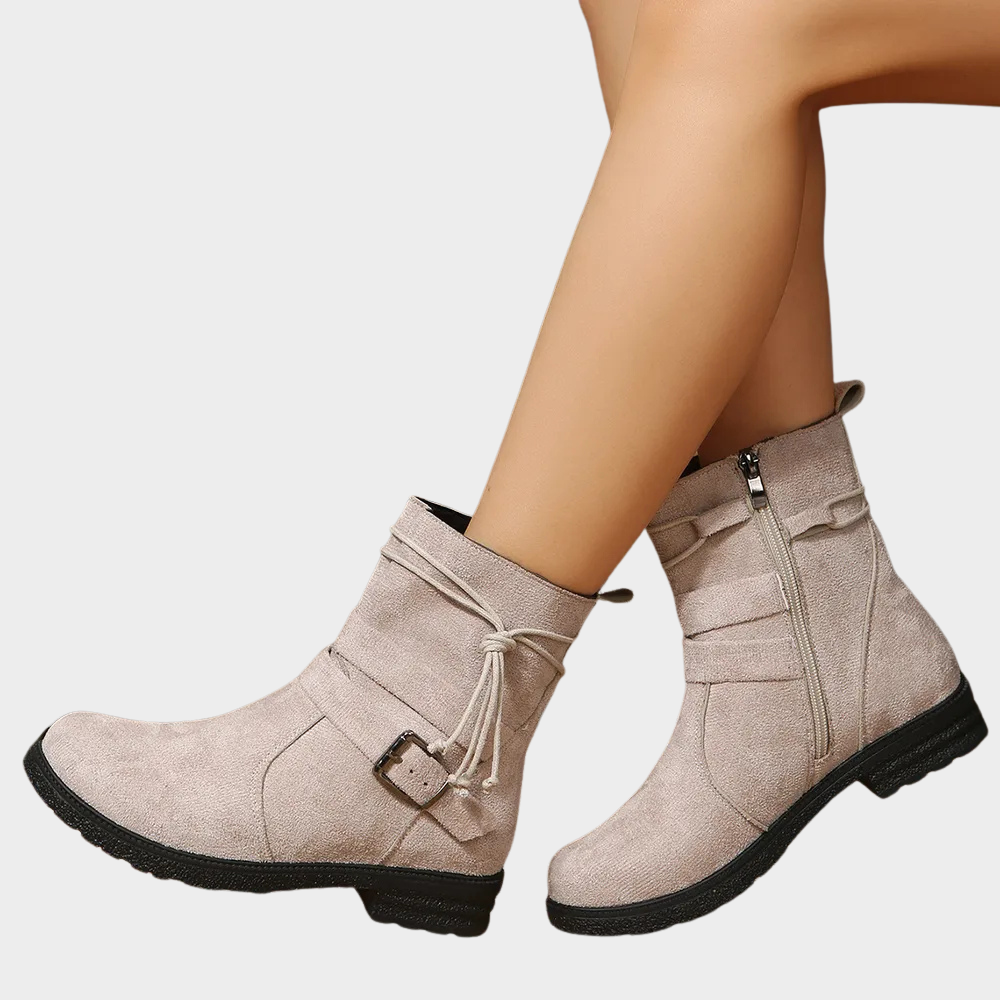 Delaney | Niedrige Absatz Stiefeletten
