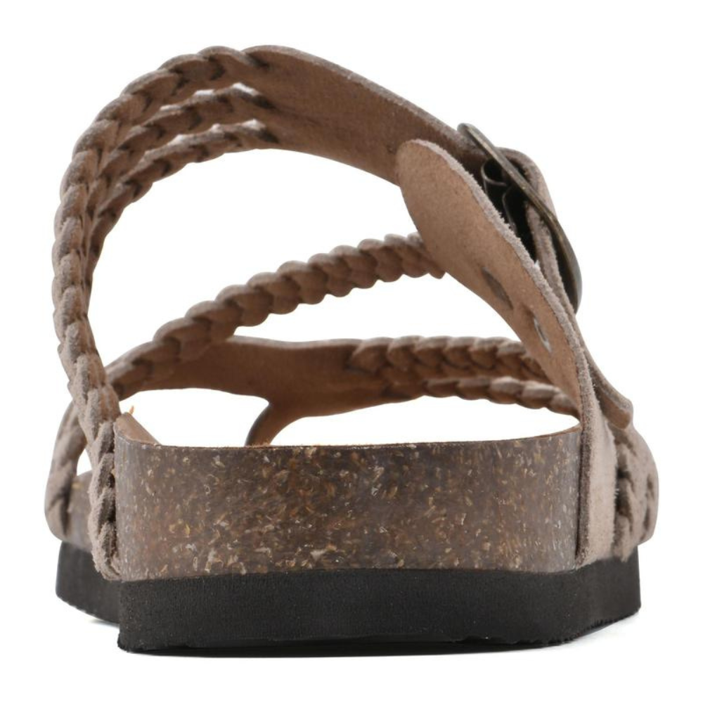 Hayleigh Kork Geflochtene Sandalen