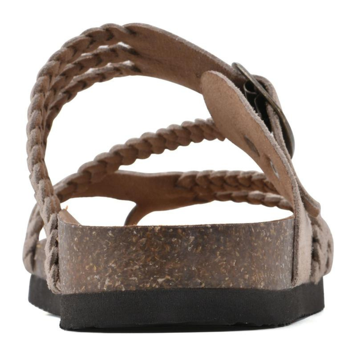 Hayleigh Kork Geflochtene Sandalen