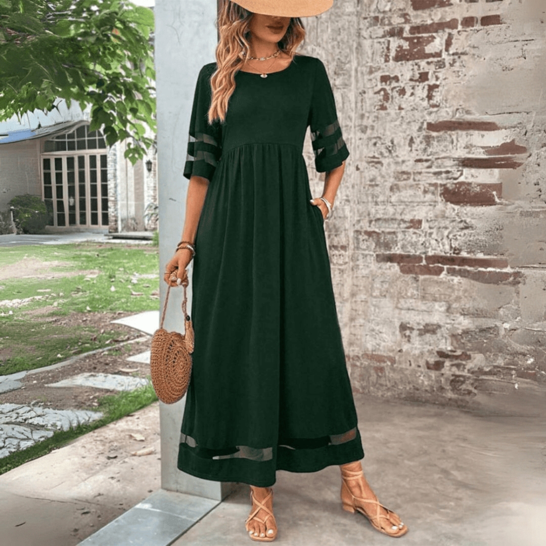 Zora | Klassisches Elegantes Maxikleid