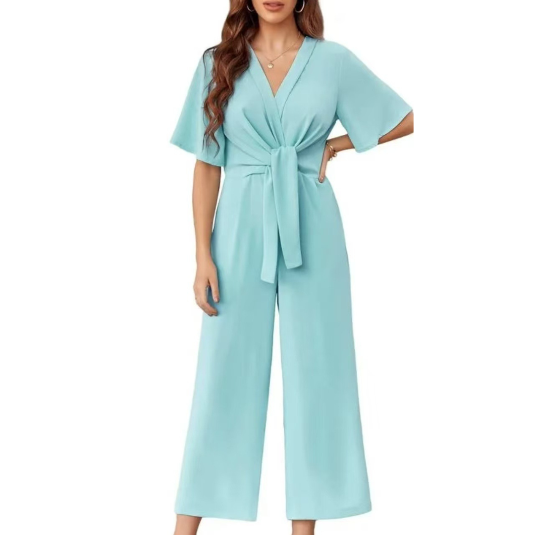 Gabriella™ - Elegante Sommer-Hüftknoten-Overall