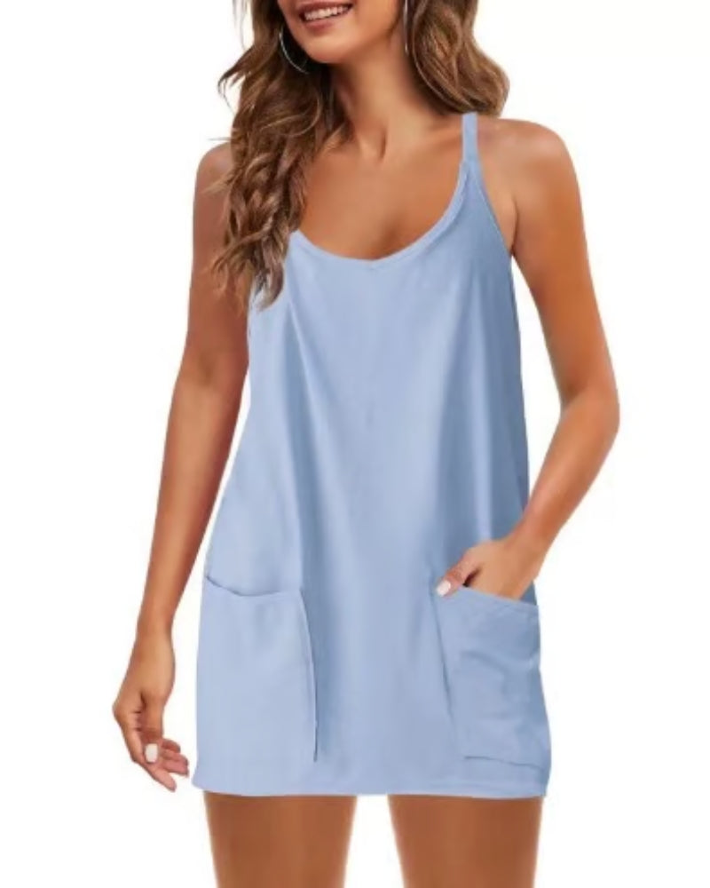 Gia™ - Schickes ärmelloses Jumpsuit-Kleid