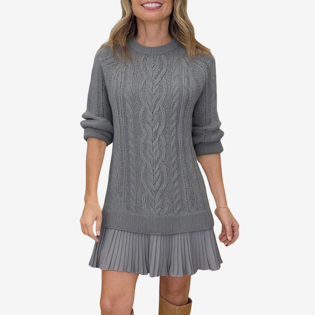 Gaëlle™ - Schick Strickkleid