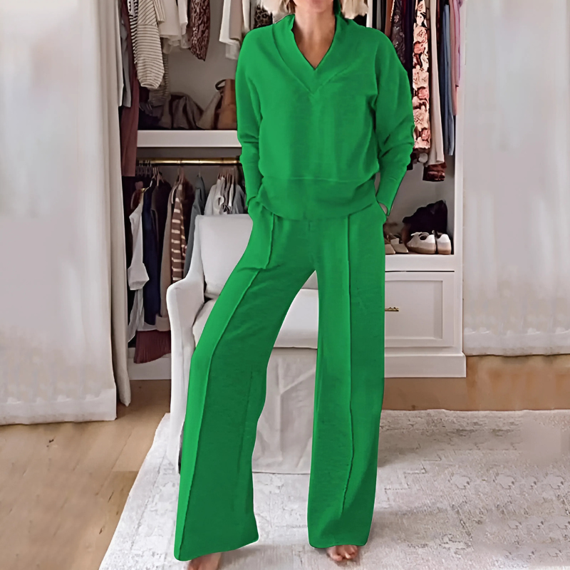 Carmela™ - V-Ausschnitt Lounge Set