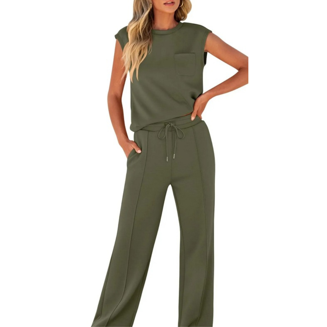 Kai™ - Lässiges Soft Lounge Co-Ord