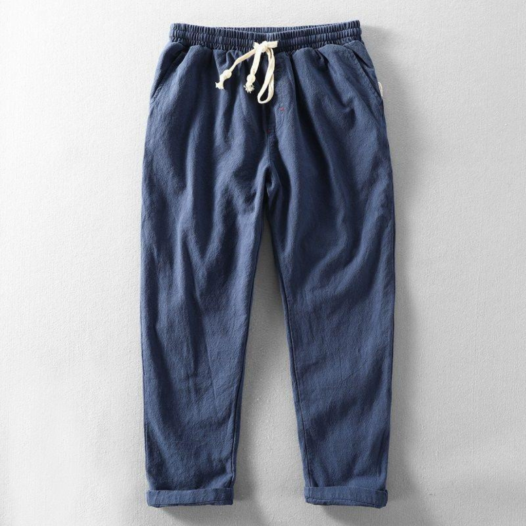 GILES | BEQUEME LEINENHOSE