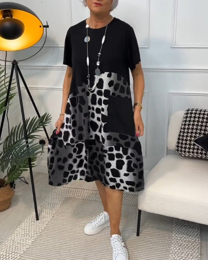 Sherlene - Leopardprint Kleid