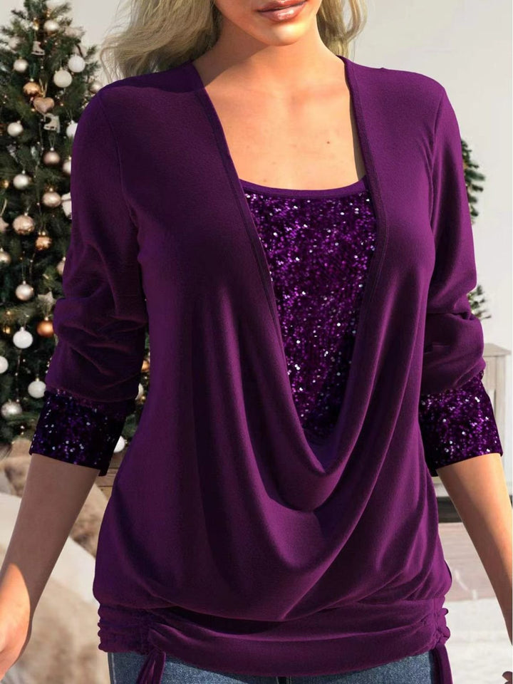 Flaire™ | Oberteil aus Glitterpailletten