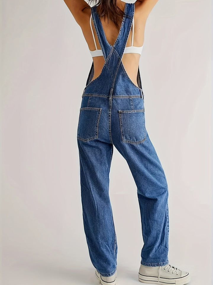 Wendy™ - Trendige Denim-Latzhose