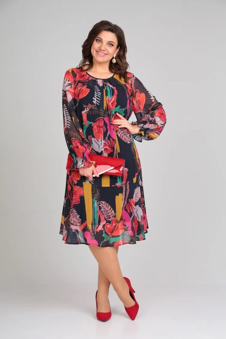 Florinda™ Anmutiges Blumenkleid