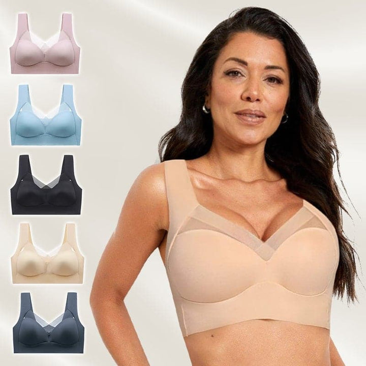 Charmante drahtlose Push-Up-BHs 1+1 GRATIS