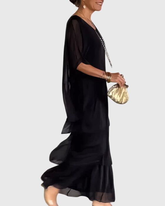 Susan™ | Elegantes, langes, fließendes Kleid