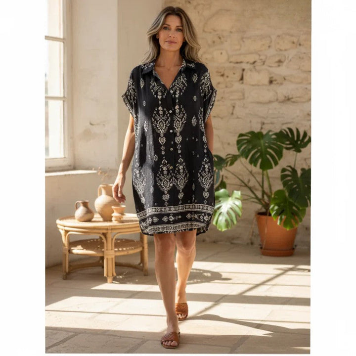 Mica - Vintage Boho Kleid