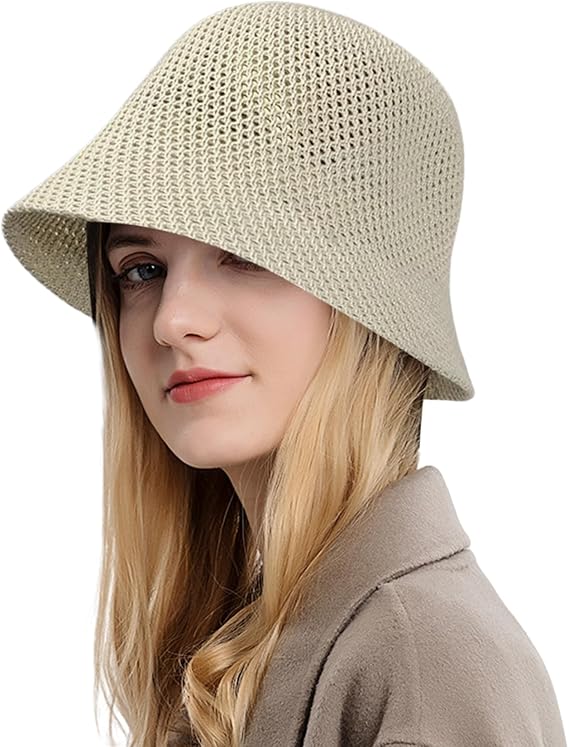 Damen atmungsaktiver Sonnenhut mit UV-Schutz im japanischen Stil
