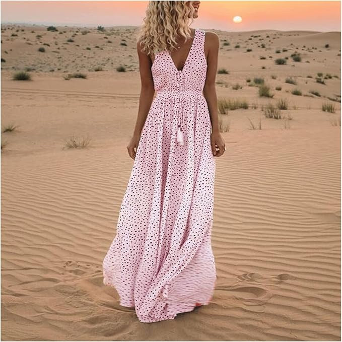 Gayle - Bohemian Maxi Kleid