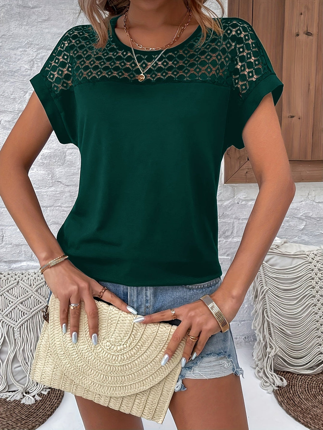 Olivia™ - Stilvolles Batwing T-Shirt