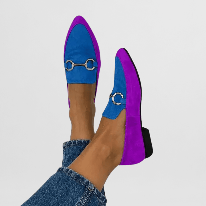 Ginevra | Bunte Boho-Lederloafers
