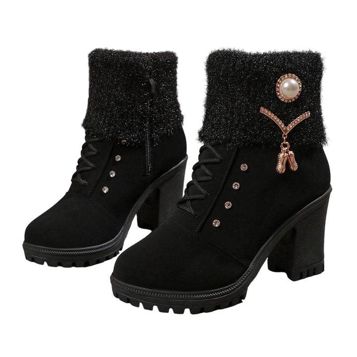 Alana™ - Chunky-Heel-Stiefel