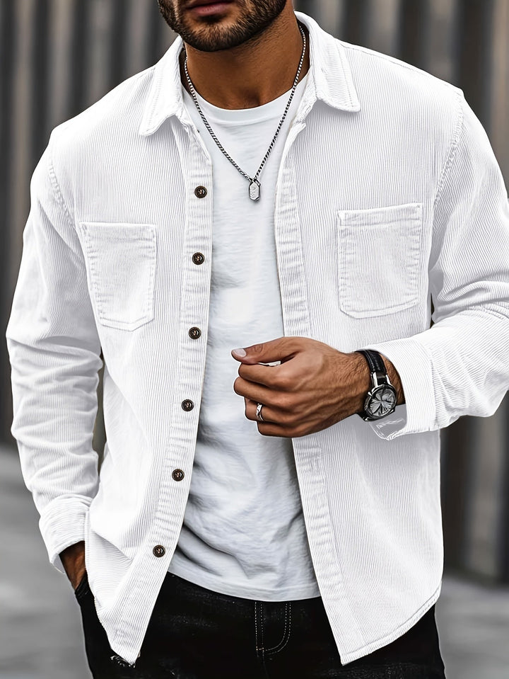 Johan™ - Herren Cordhemdjacke