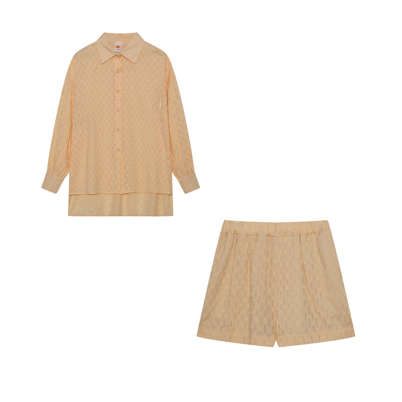 Maud | Schickes Shirt & Shorts Set
