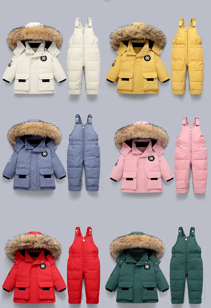 Treffen mit Winter Head | Dick gepolsterter Schneeanzug | Baby & Kleinkind