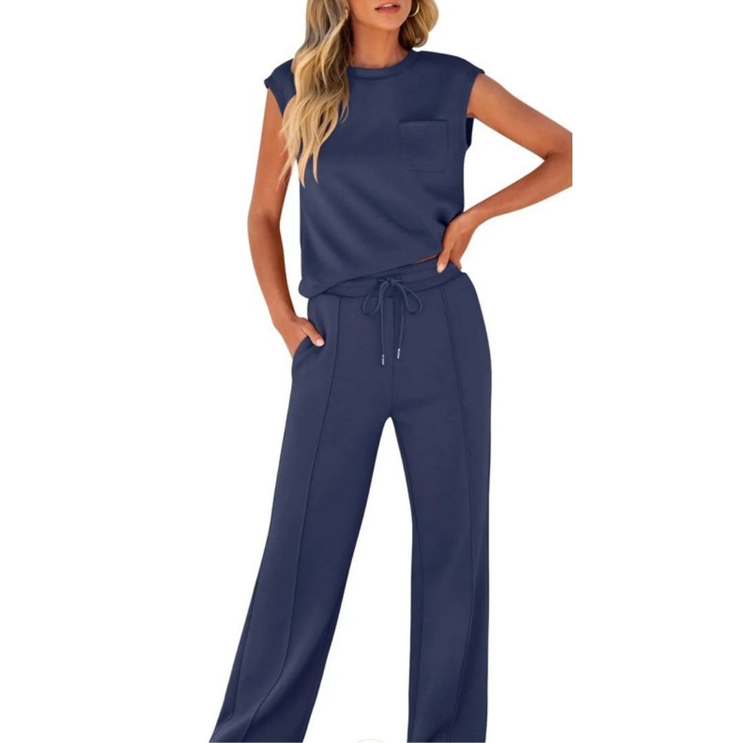 Kai™ - Lässiges Soft Lounge Co-Ord