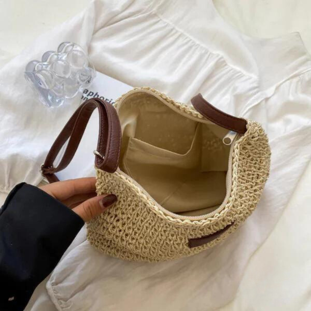 Fredhild | Klassische Gewebte Schultertasche