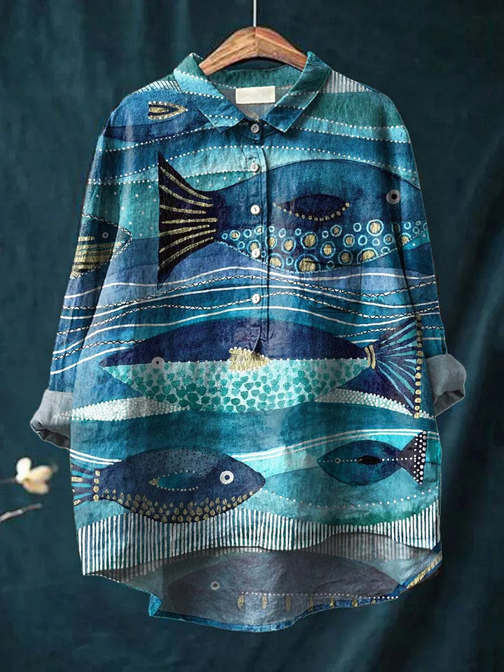 Jax™ - Ozean Kunst Shirt