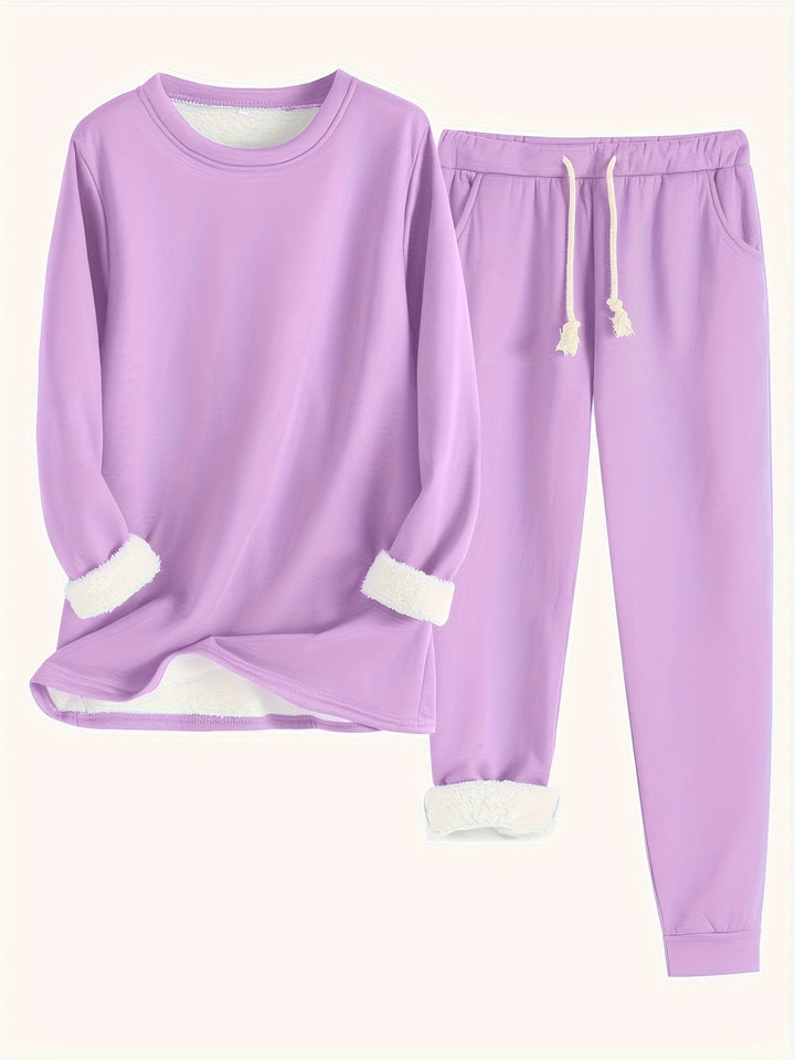 Riley™ - Gemütliches Fleece-Lounge-Set