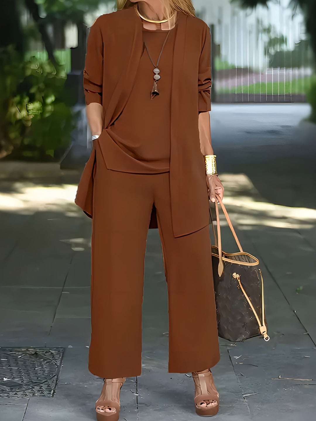 Layla™ - Stilvolles Chic Drei-Teile-Set