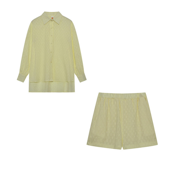 Maud | Schickes Shirt & Shorts Set