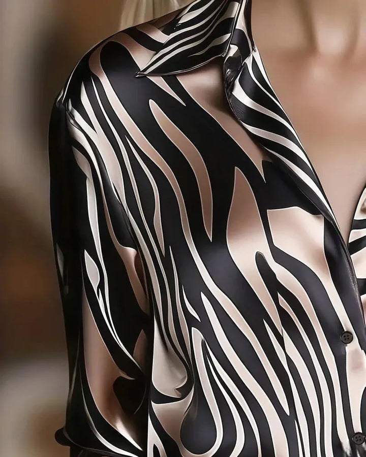 Maeve™ - Elegantes bedrucktes Hemd