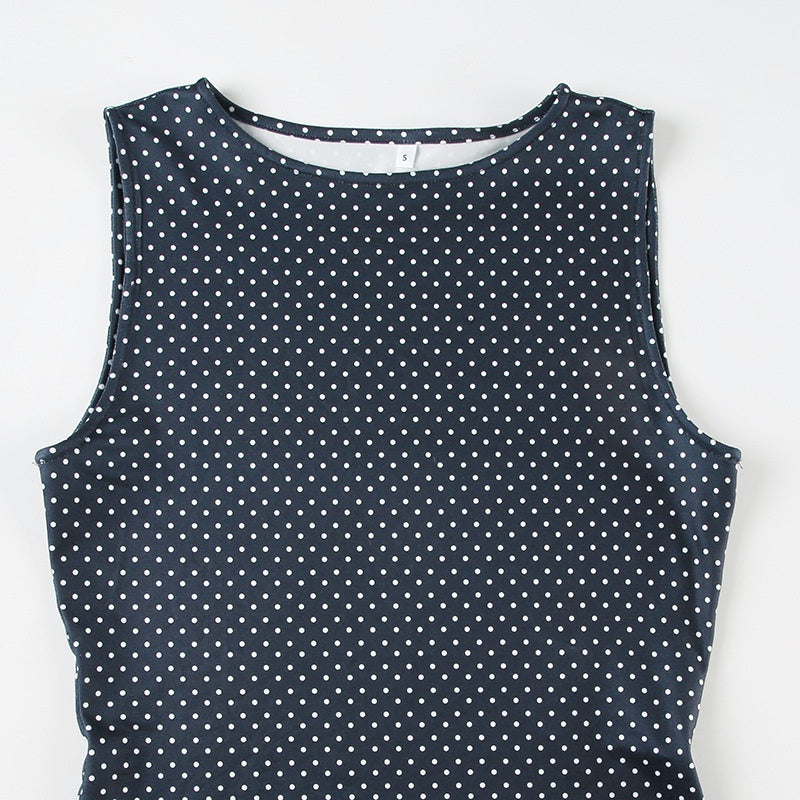 Jane | Gepunktetes Minikleid