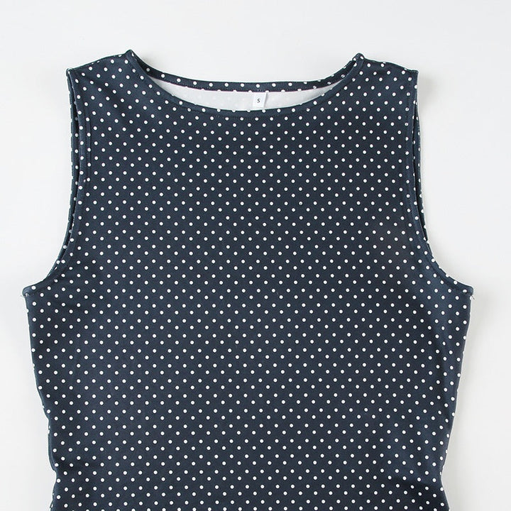 Jane | Gepunktetes Minikleid