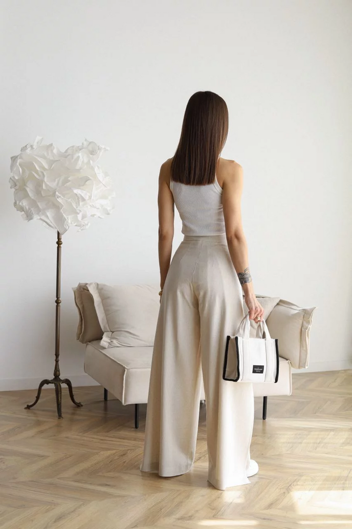 Marika™ - Weite Leinenhosen