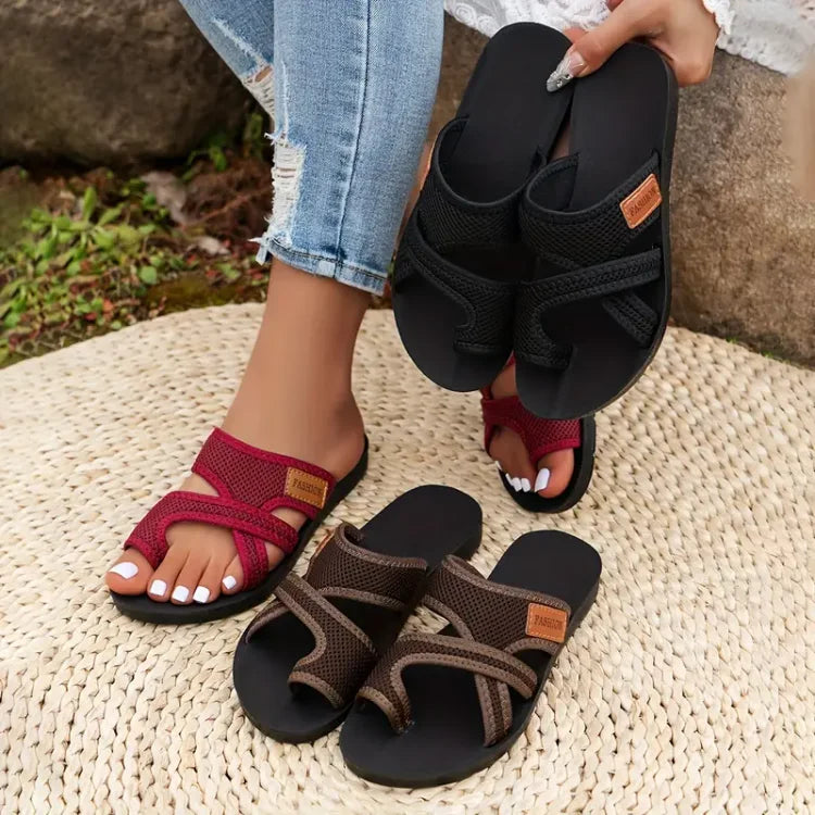 Noa™ - Sandalen Aus Gelochtem Mesh