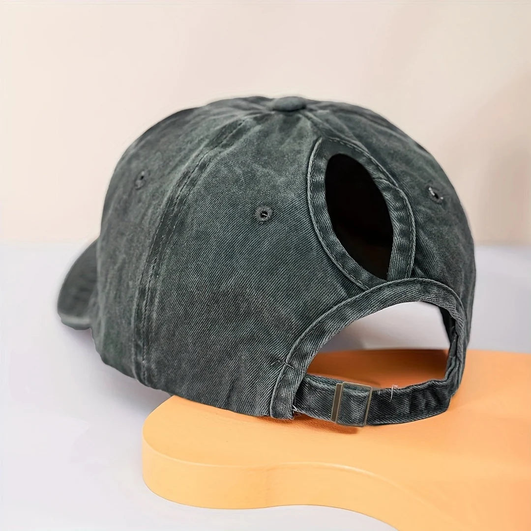 Cappellino da baseball a coda di cavallo con protezione UV