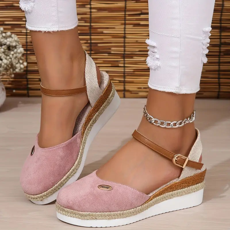 Alfonsa | Orthopädische Sandalen mit Plateau, Atmungsaktiv und Entspannt
