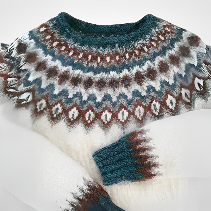 Fride | Stilvoller Vintage-Pullover