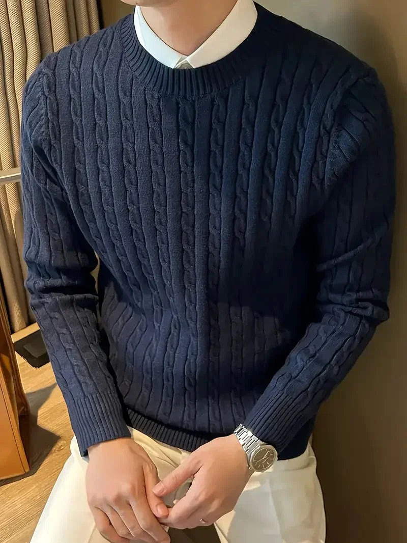 Brit & Boho™️ | Kabelstrickpullover