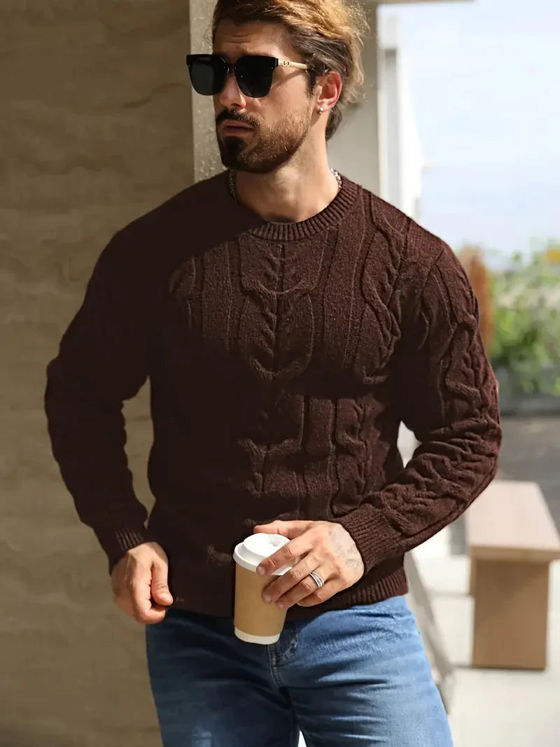 Brit & Boho™️ | Graphica Geo Strickpullover