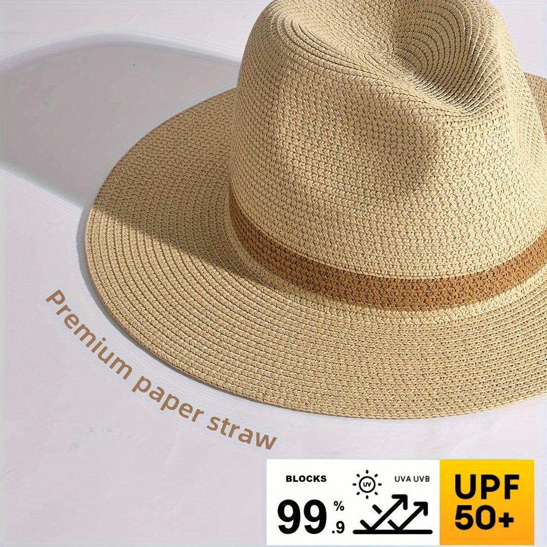 Sonnenhut mit breiter Krempe für Damen und Herren – SunShield Panama