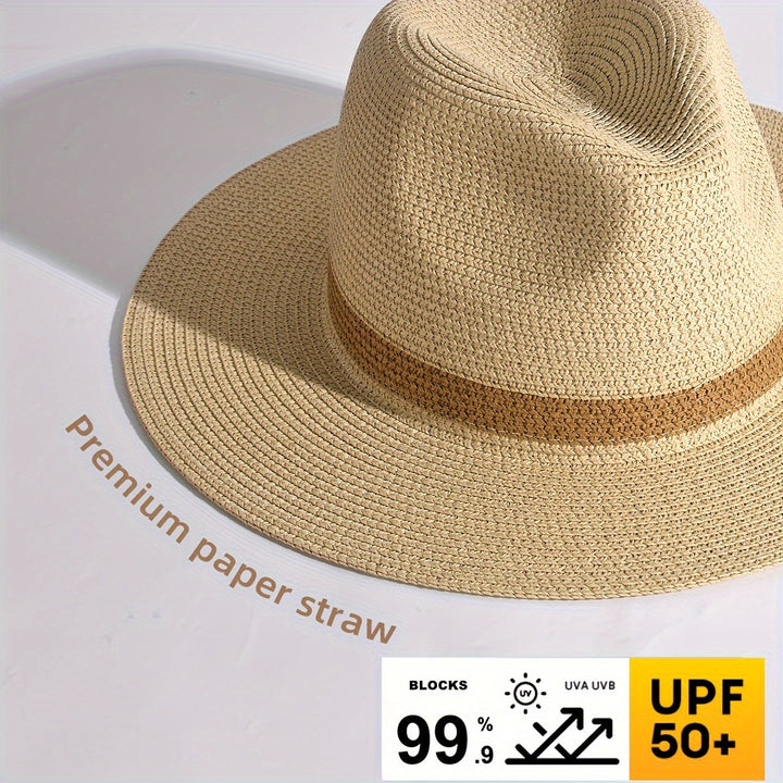 Sonnenhut mit breiter Krempe für Damen und Herren – SunShield Panama