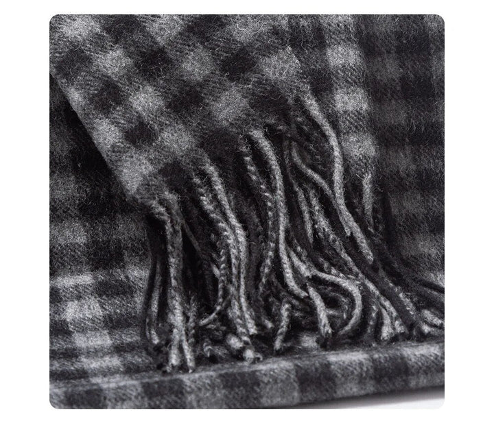 Luxus-Wollschal | warmer langer Schal