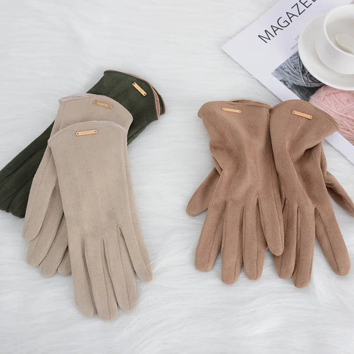 Damen Handschuhe mit Touchscreen