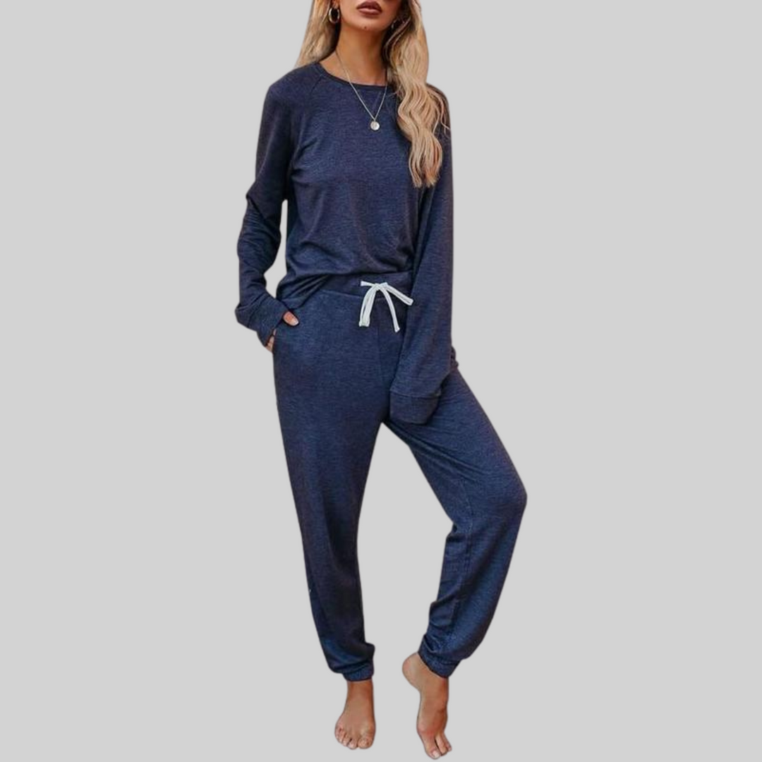 Josie™ - Lässiges Langarm- und Sweatpants-Set