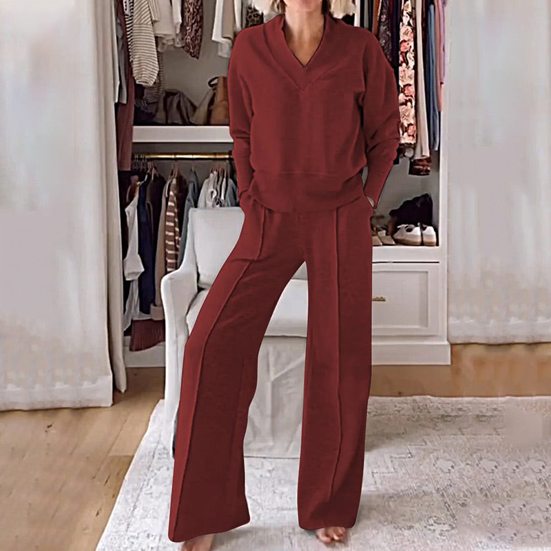 Carmela™ - V-Ausschnitt Lounge Set