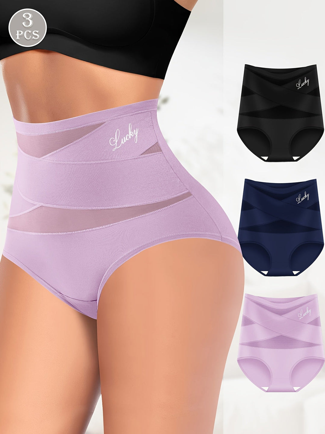 Elvy™ - Damen Hohe Taille Bauchkontrolle Slips