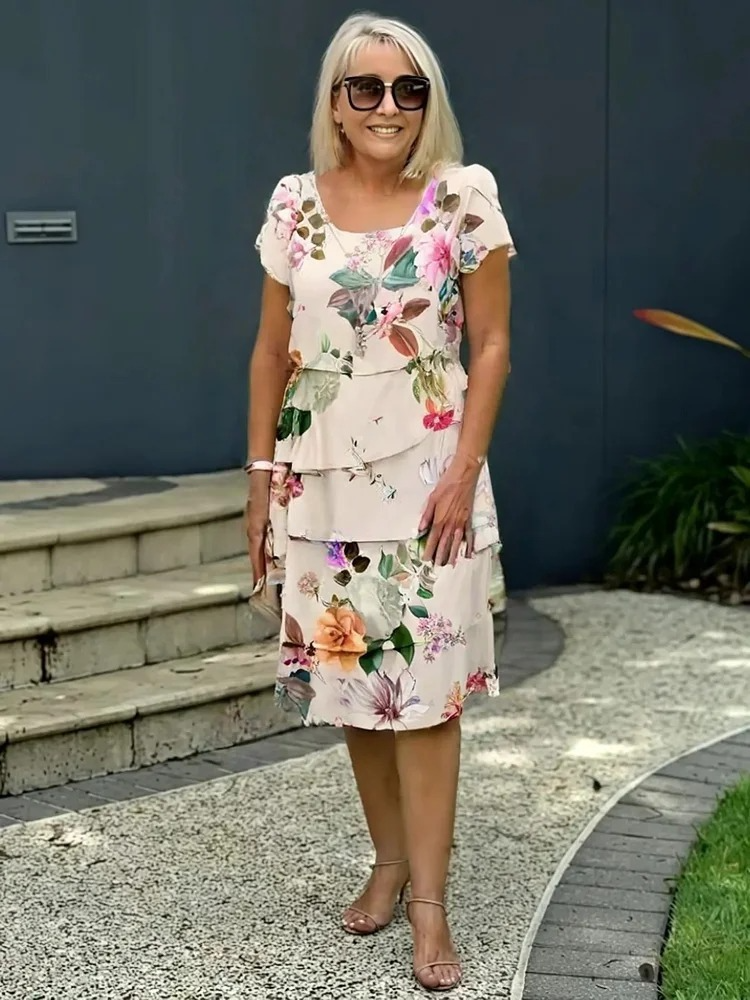 Emily™ – Elegantes Maxikleid mit Blumen